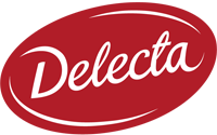 Delecta - marka produkująca ciasta, desery, przekąski i kawę zbożową.