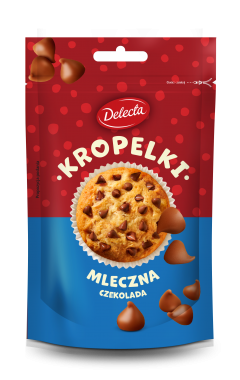 Kropelki mleczna czekolada 80g 