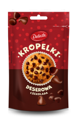 Kropelki deserowa czekolada 80g